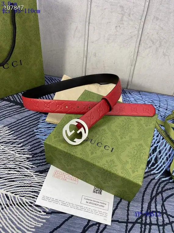 Gucci belt 30mm 95-110cm 8L02